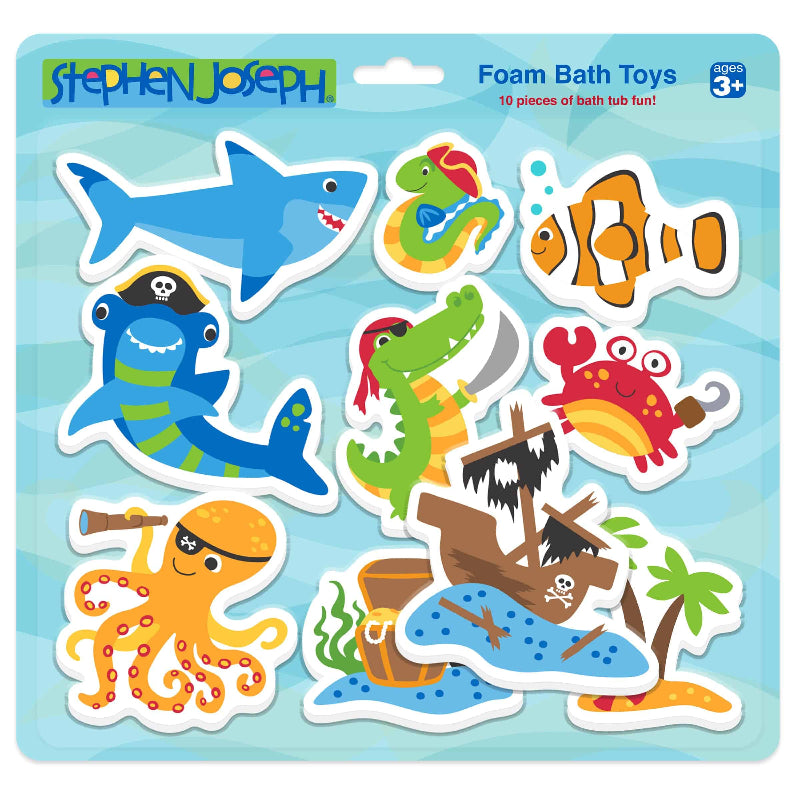 Stephen Joseph Foam Bath Toys - Various Designs