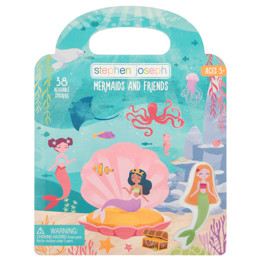 Stephen Joseph Reusable Sticker Book - Various Designs