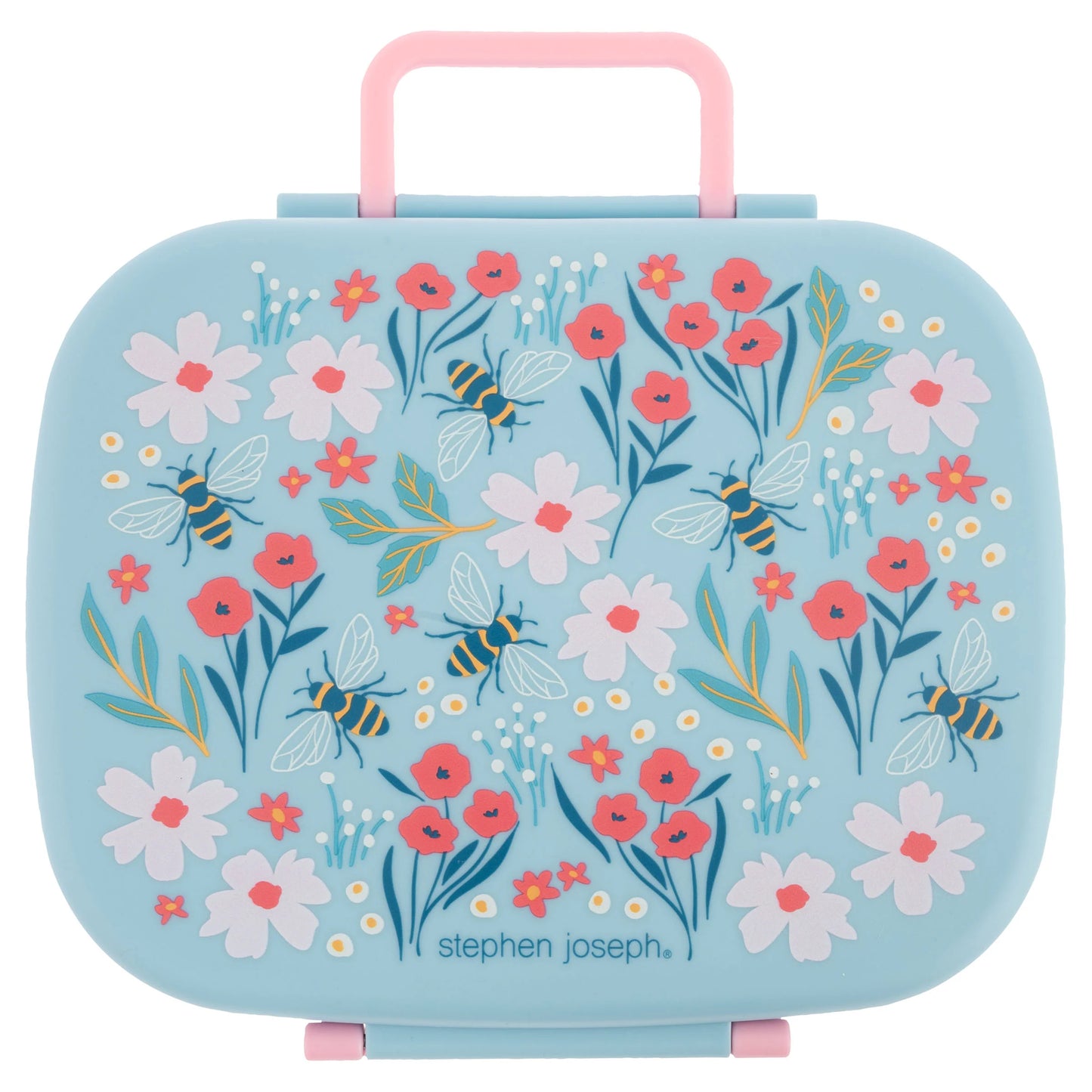 Stephen Joseph Bento Lunch Box With Removable Tray - Various Designs