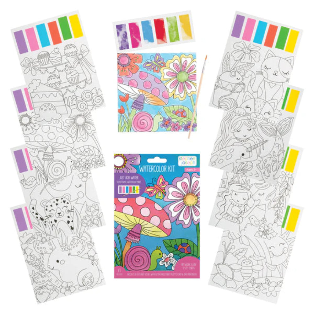 Stephen Joseph Watercolour Art Kit - Various Designs