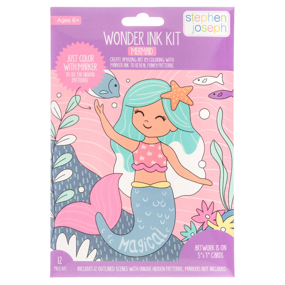 Stephen Joseph Wonder Ink Art Kit - Various Designs