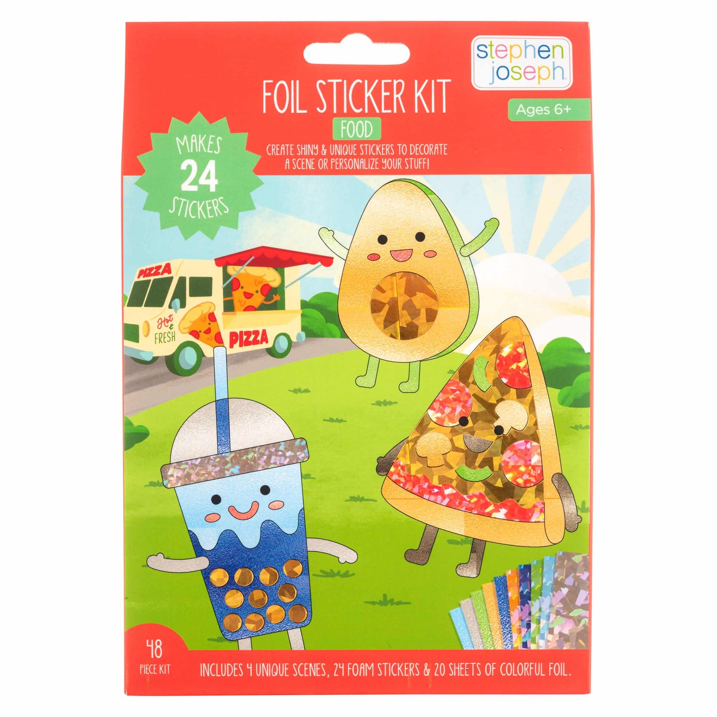 Stephen Joseph Foil Sticker Kit - Various Designs