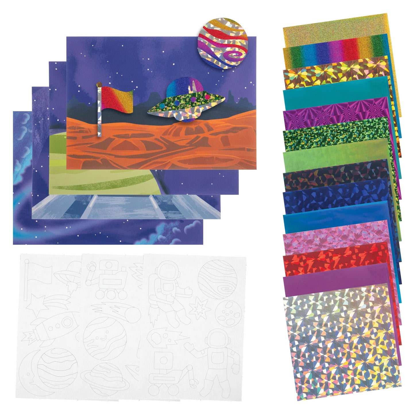 Stephen Joseph Foil Sticker Kit - Various Designs