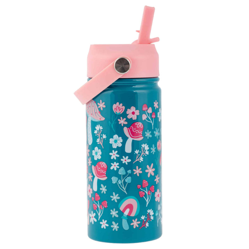 Stephen Joseph Insulated Stainless Steel Water Bottle with Handle