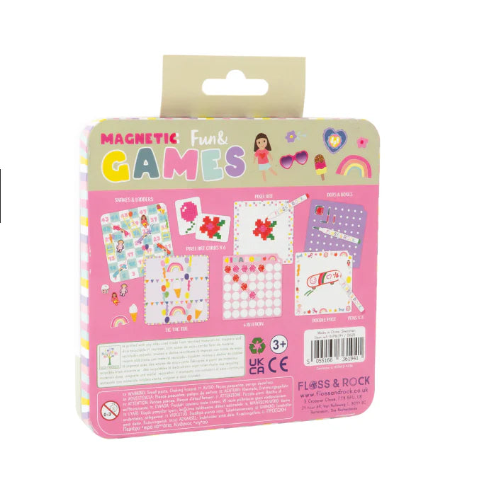 Floss & Rock Magnetic Fun & Games Tin - Various Designs