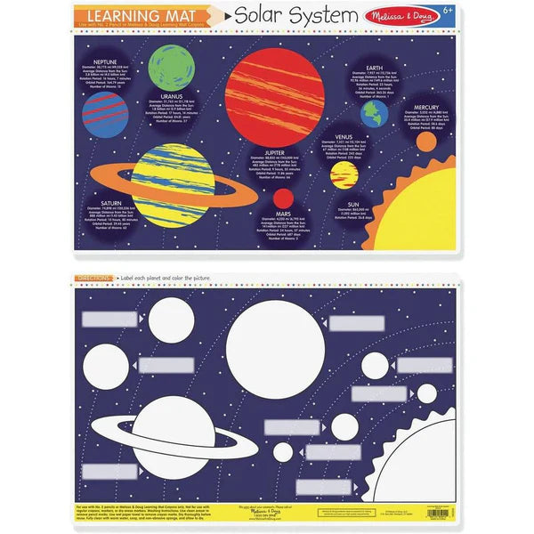 Melissa & Doug Learning Mats - Various Designs