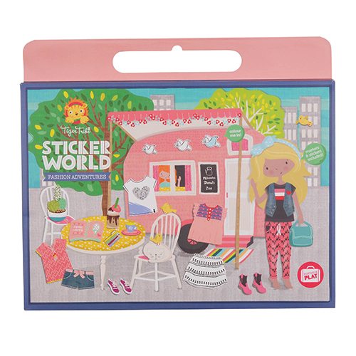 Tiger Tribe Sticker World - Fashion Adventures