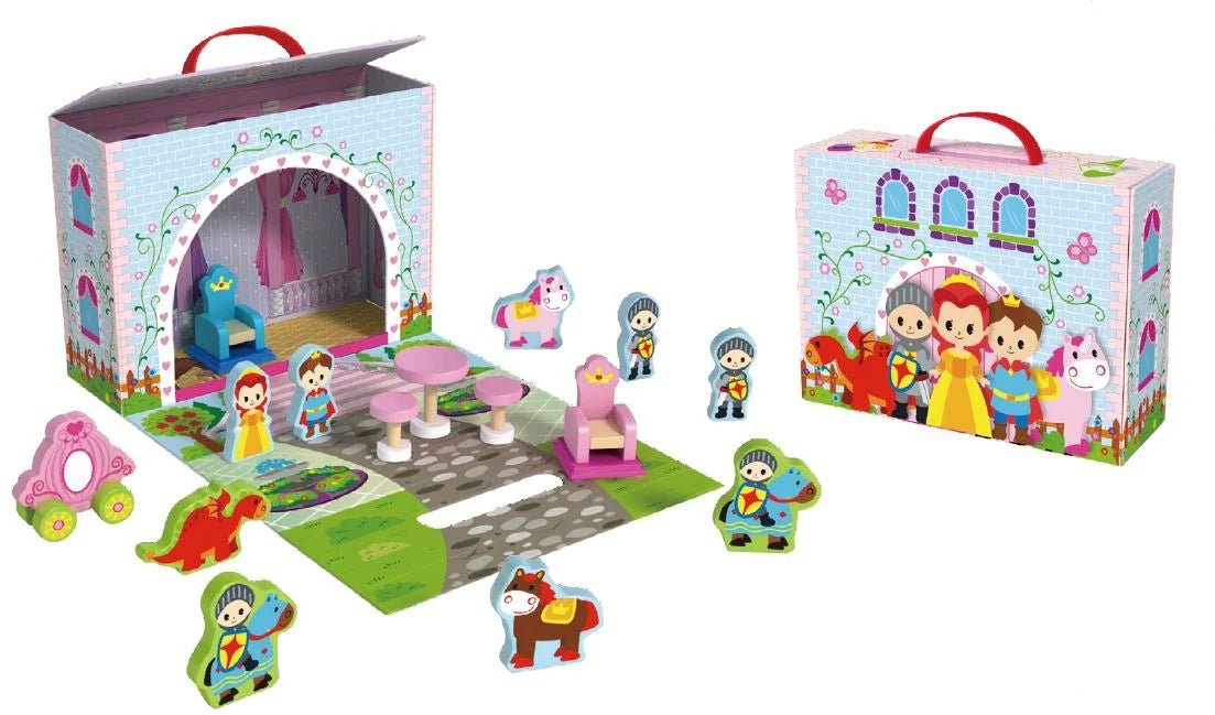 Tooky Toy Princess Castle Play Box