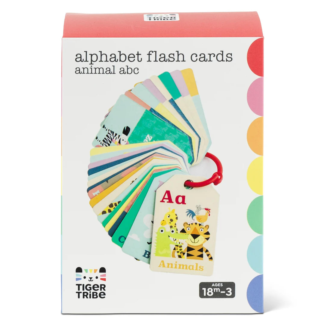Tiger Tribe Alphabet Flash Cards