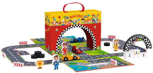 Tooky Toy Racing Play Box