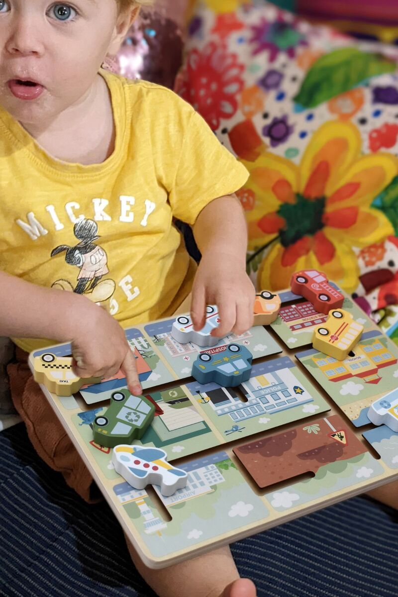 Tooky Toy Vehicle Maze