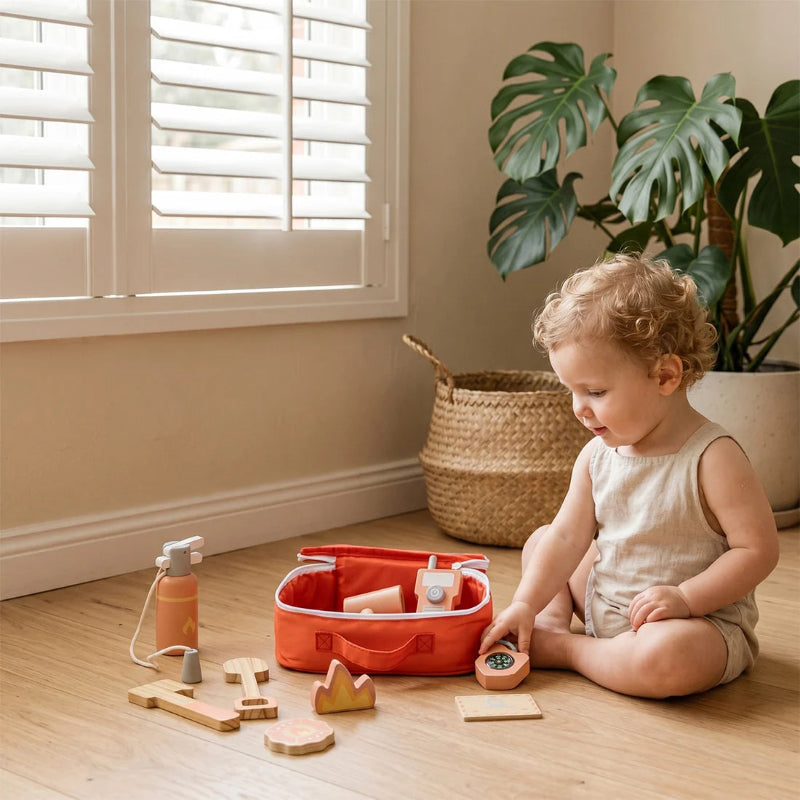 TookyToy Little Firefighter Play Set
