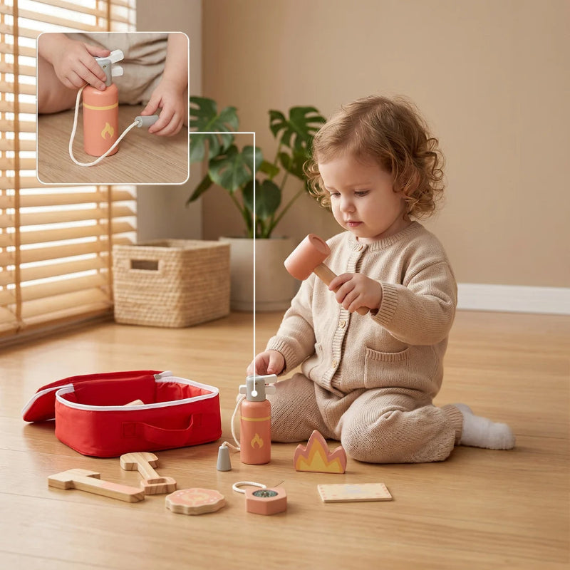 TookyToy Little Firefighter Play Set