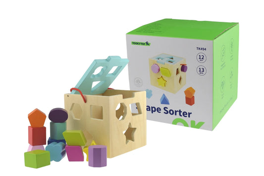 Tooky Toy – Shape Sorter Cube