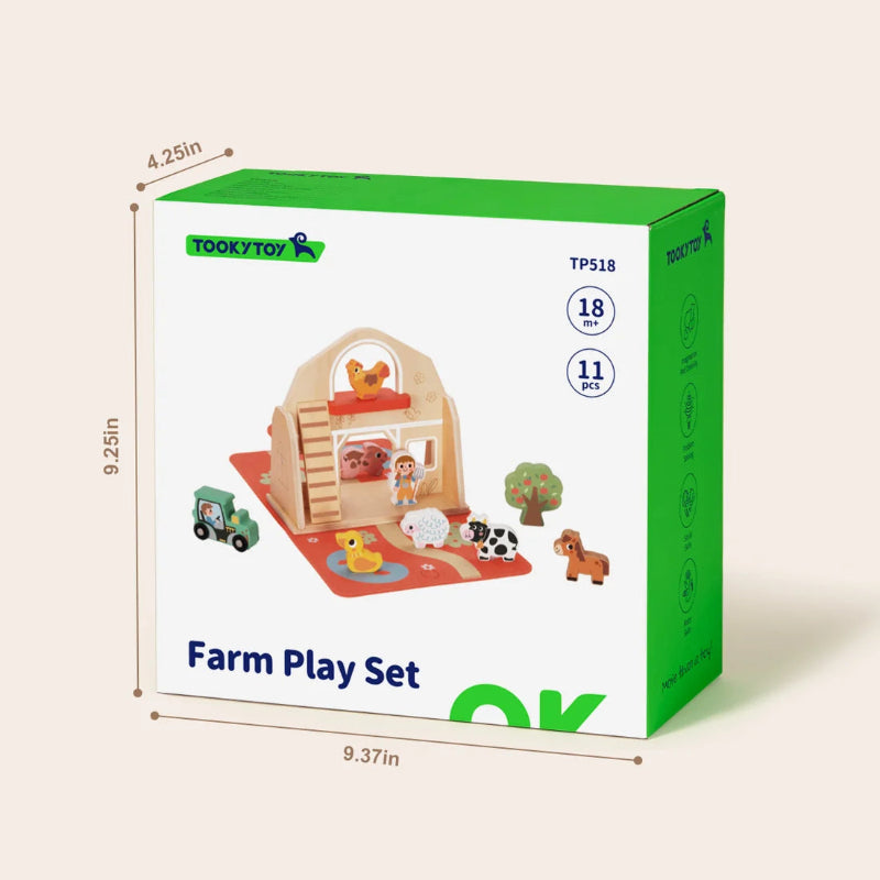 TookyToy Farm Play Set