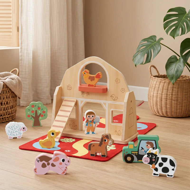 TookyToy Farm Play Set