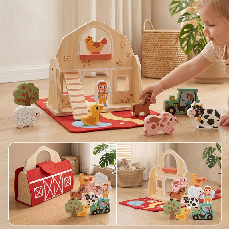 TookyToy Farm Play Set
