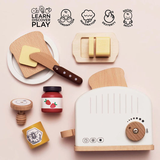 Le Toy Van Toaster Set