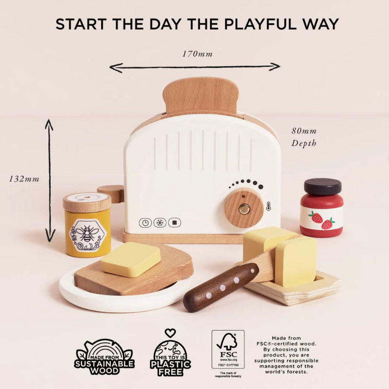 Le Toy Van Toaster Set