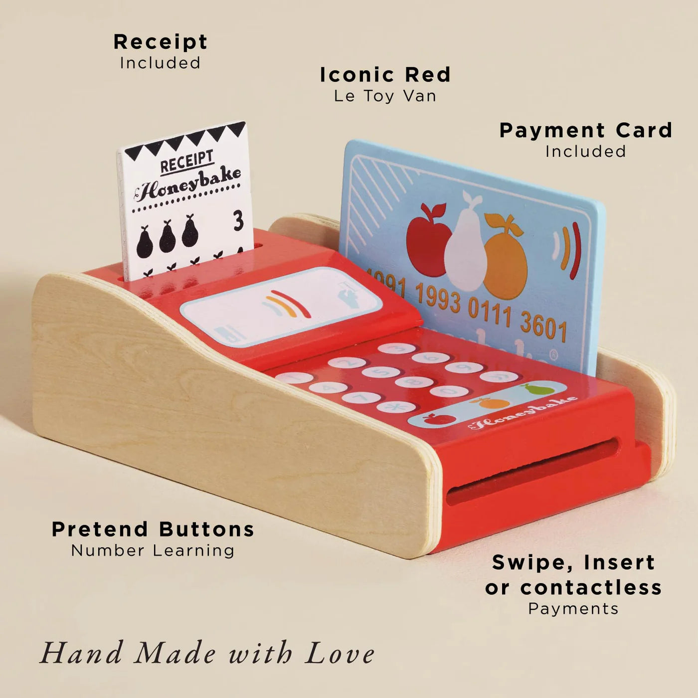 Le Toy Van Shop Card Machine