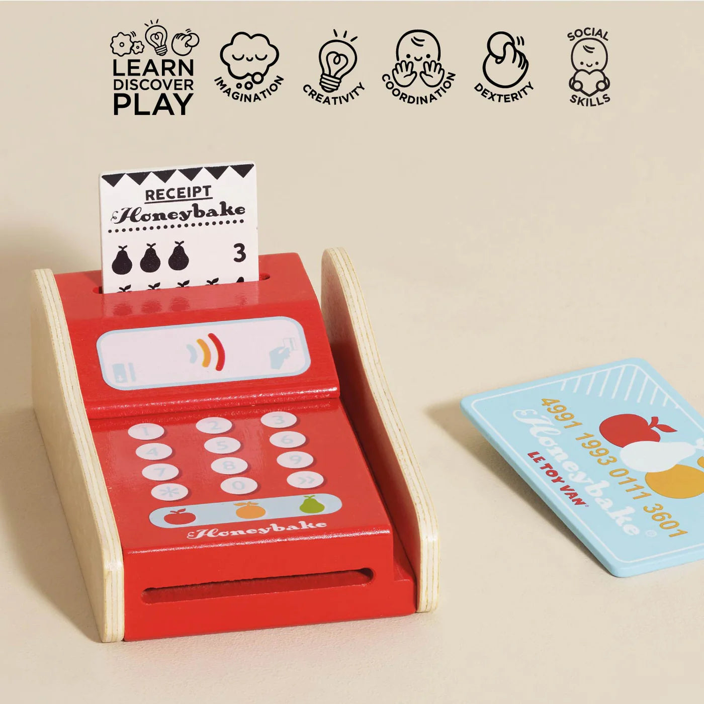 Le Toy Van Shop Card Machine