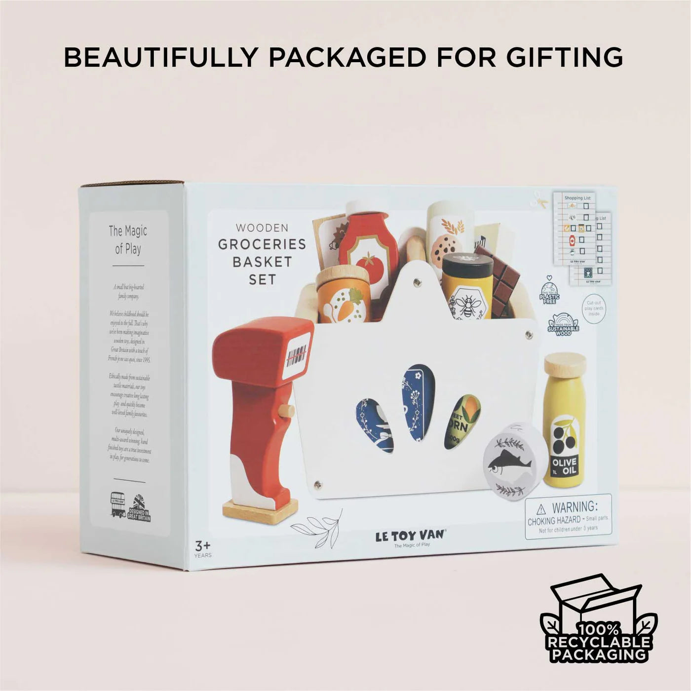 Le Toy Van Groceries Set & Scanner