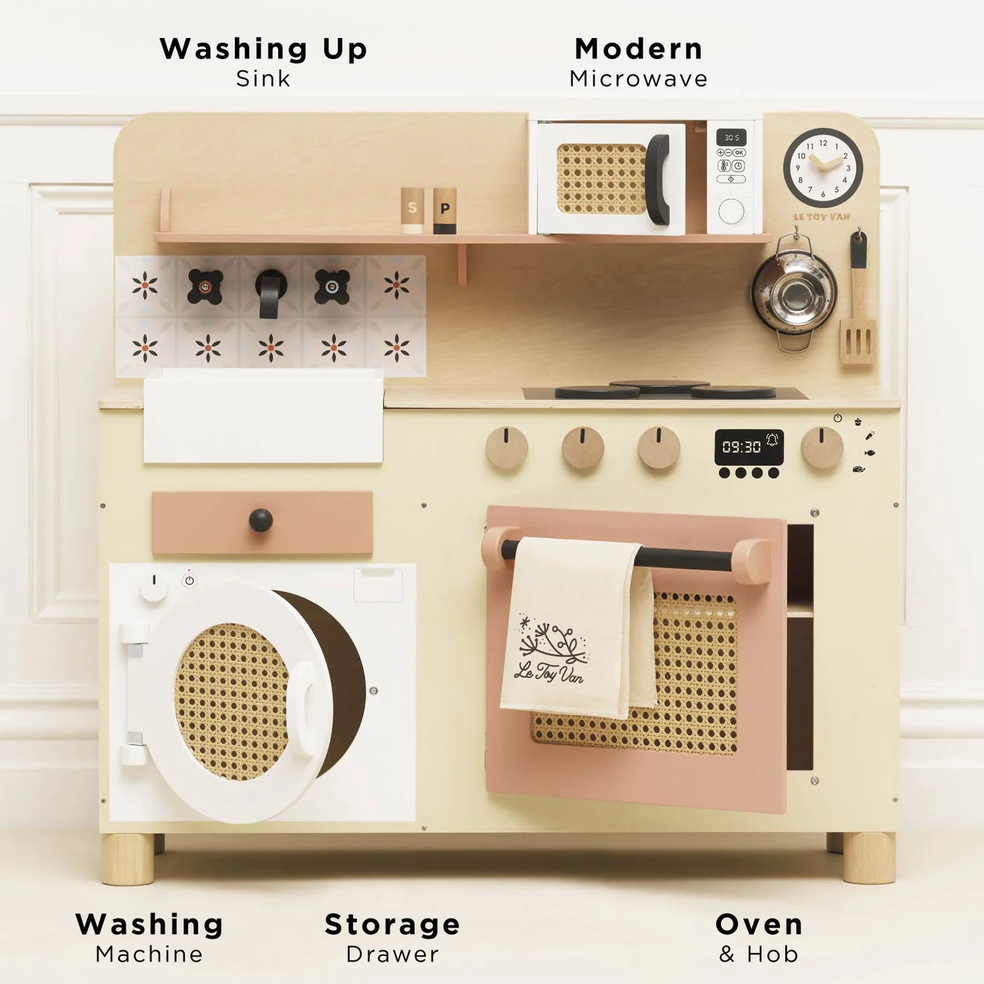 Le Toy Van Rattan Family Play Kitchen