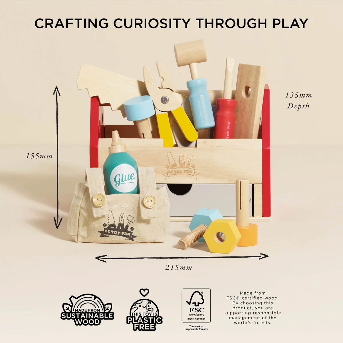 Le Toy Van Tool Box & Wooden Tools