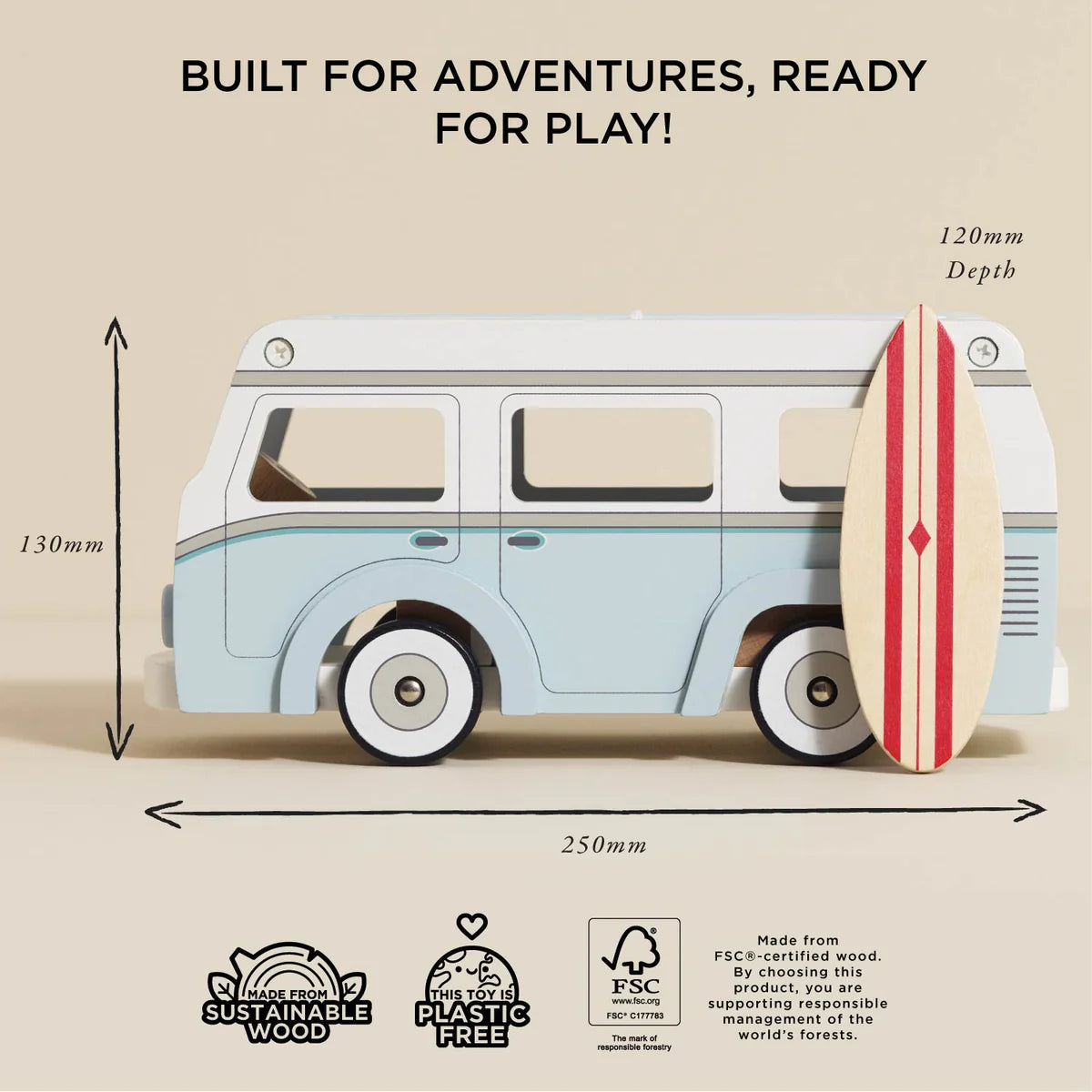 Le Toy Van Holiday Camper Van