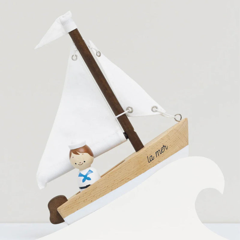 Le Toy Van Sailing Boat and Captain