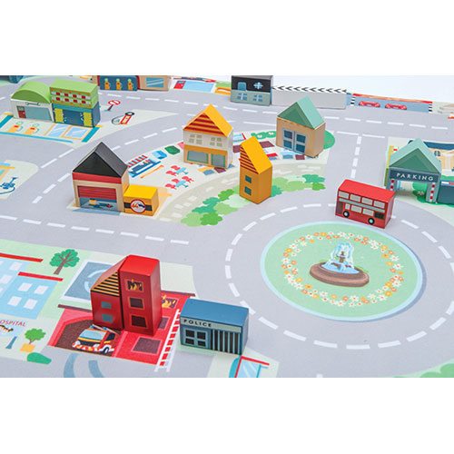 Le Toy Van Timber Town Wooden Blocks