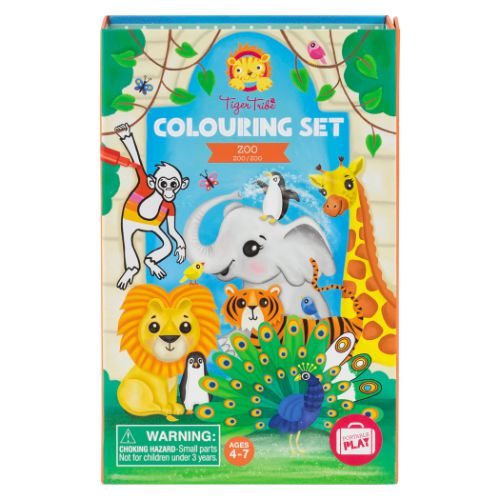 Tiger Tribe Colouring Sets
