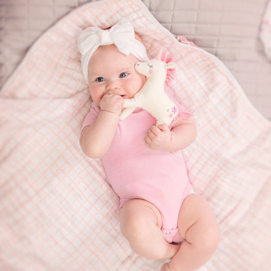 Stephen Joseph Muslin Blanket and Stuffed Animal