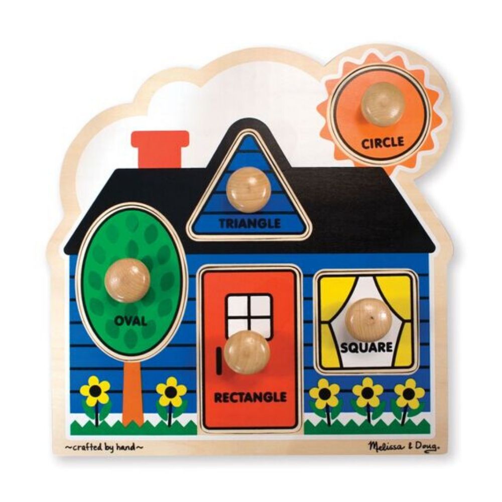 Melissa & Doug Jumbo Knob Puzzle
