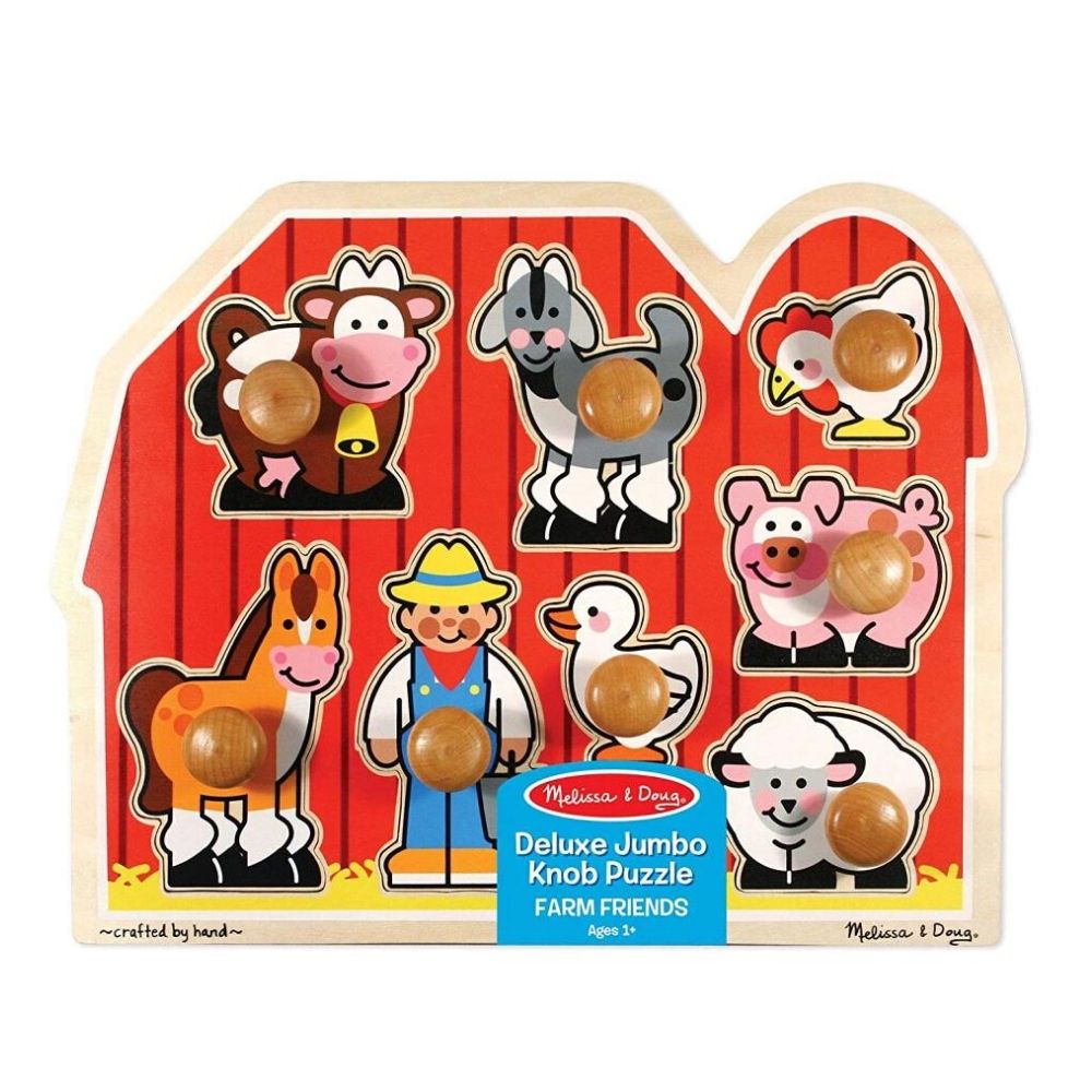 Melissa & Doug Large Jumbo Knob Puzzle
