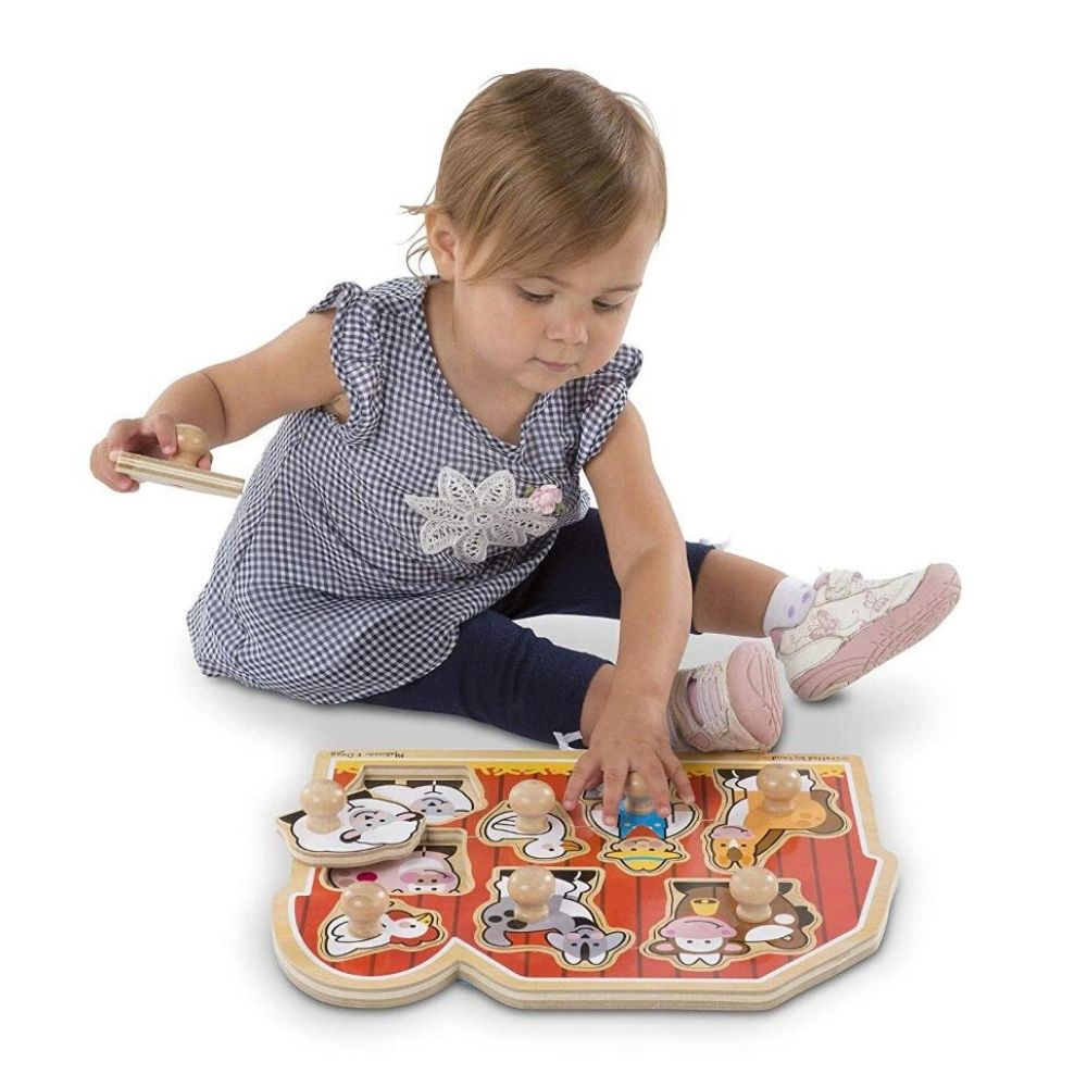 Melissa & Doug Large Jumbo Knob Puzzle