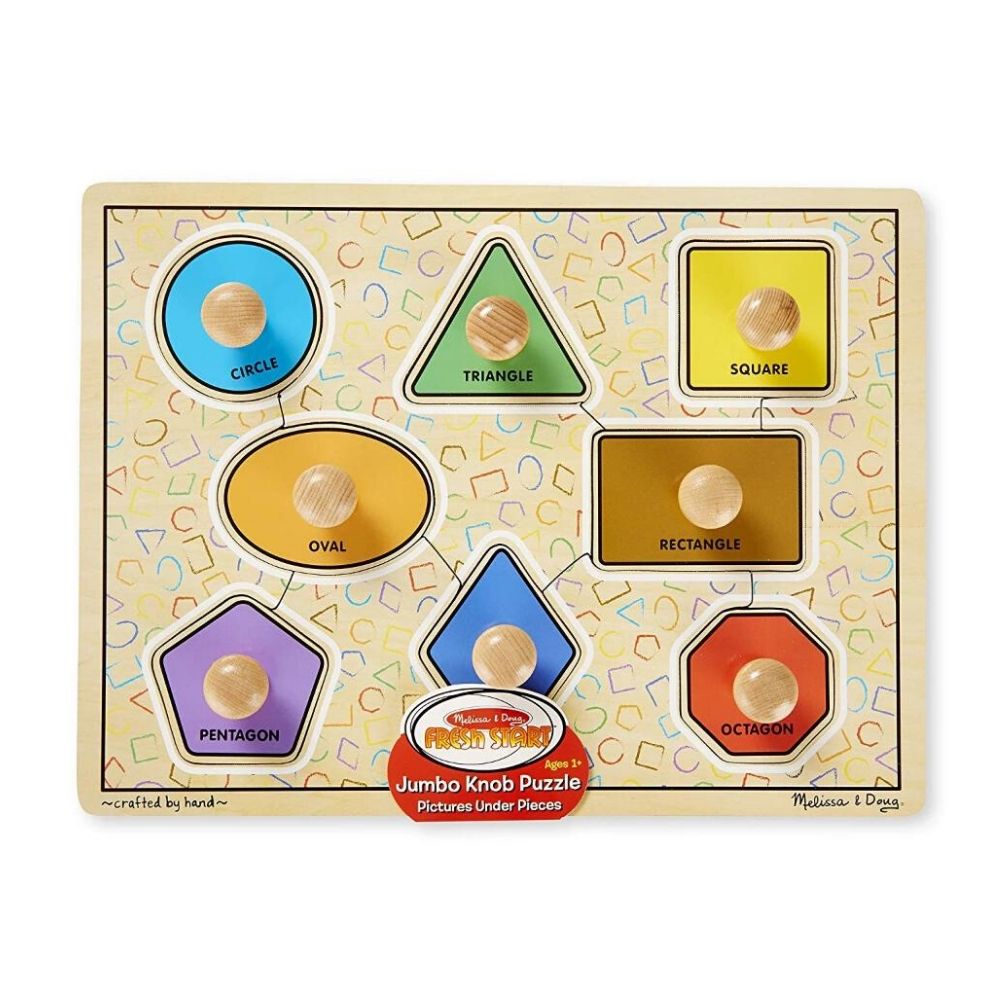 Melissa & Doug Large Jumbo Knob Puzzle