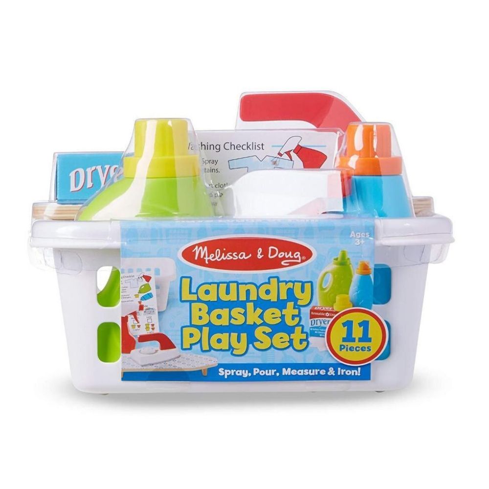 Melissa & Doug Laundry Basket Playset