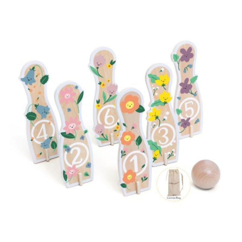 Classic World Flower Bowling Game