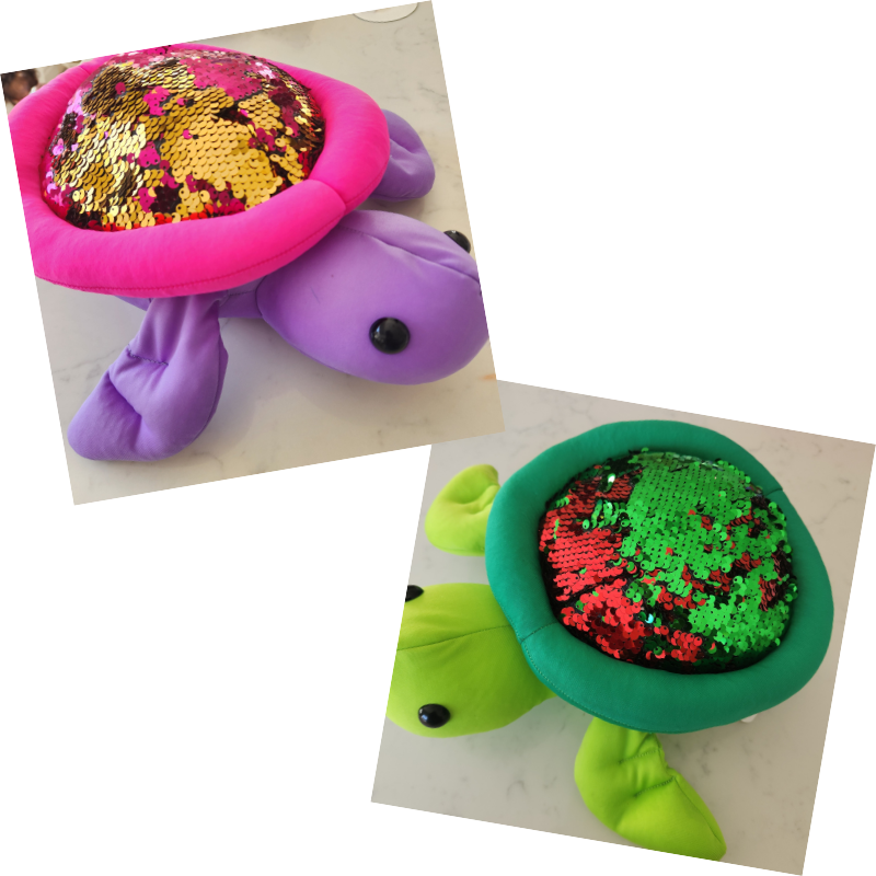 Sensory Plush Turtle - Various Colours