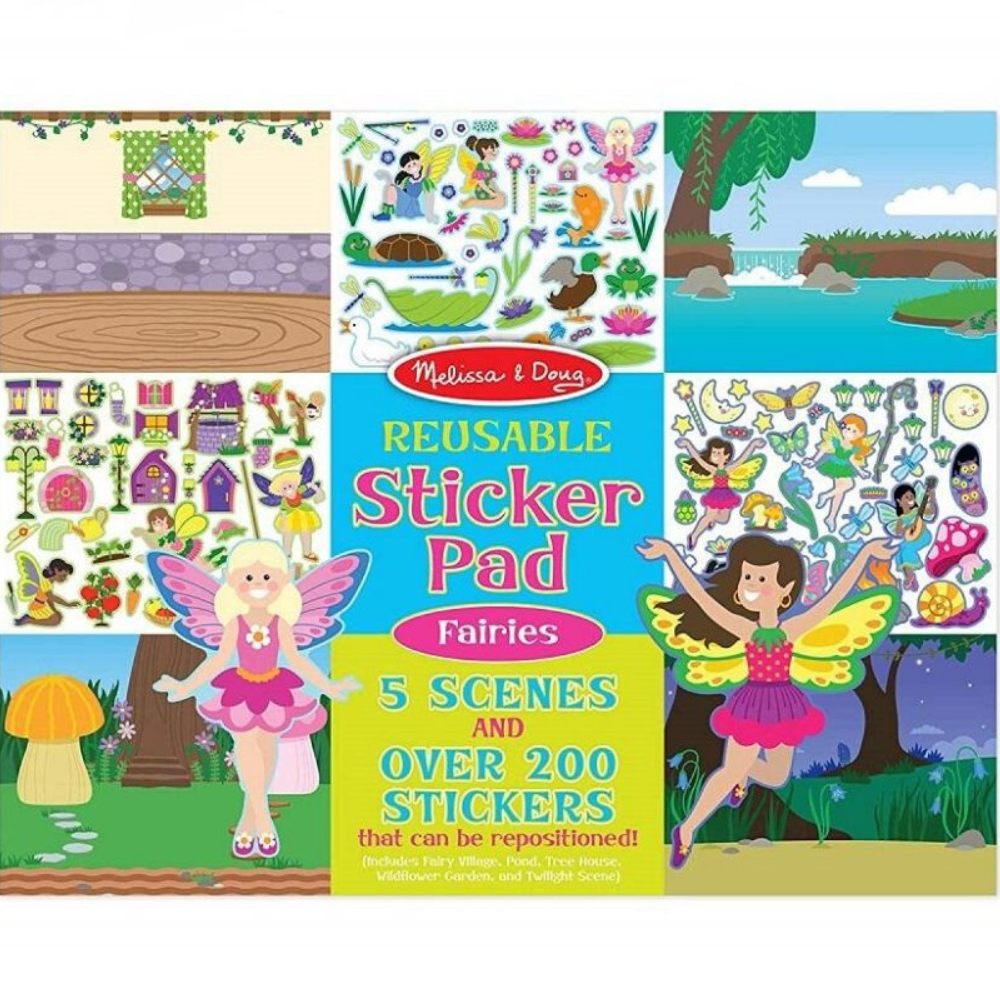 Melissa & Doug Reusable Sticker Pad
