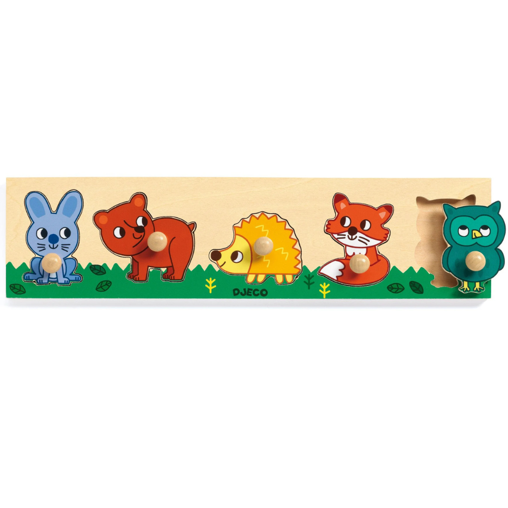 Djeco Peg Puzzles - Various Designs