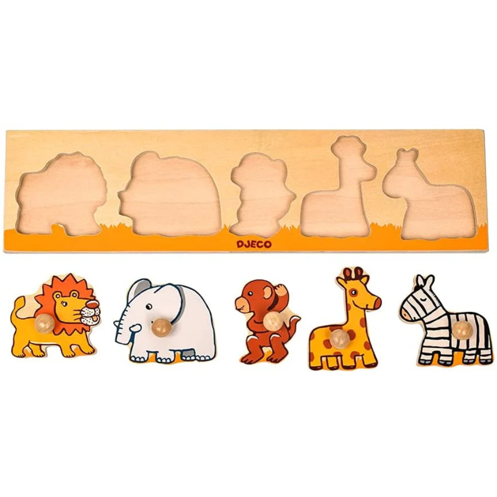 Djeco Peg Puzzles - Various Designs