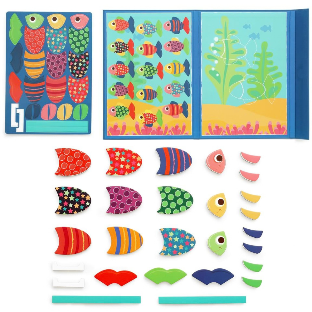 Scratch Europe Magnetic Mix & Match Fish