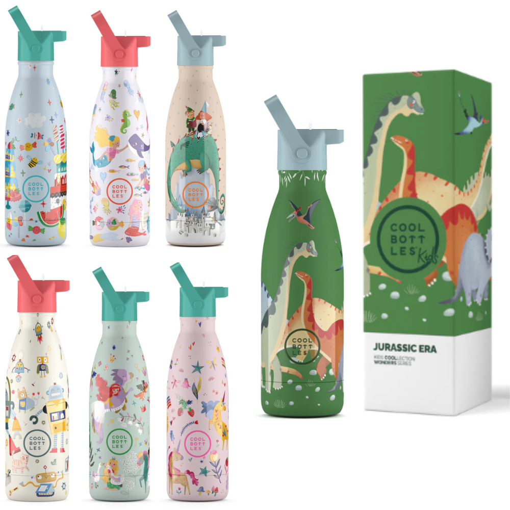 Cool Bottles Kids Triple-Insulated Water Bottle 350ml