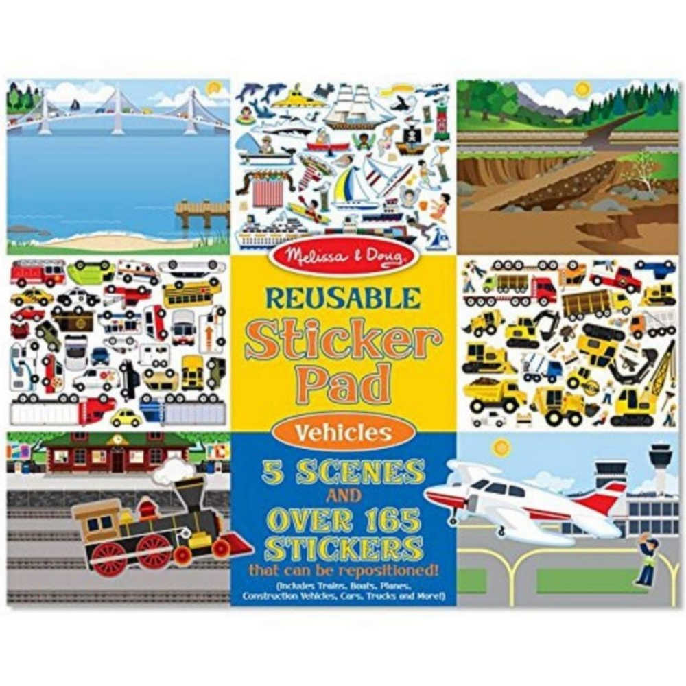 Melissa & Doug Reusable Sticker Pad