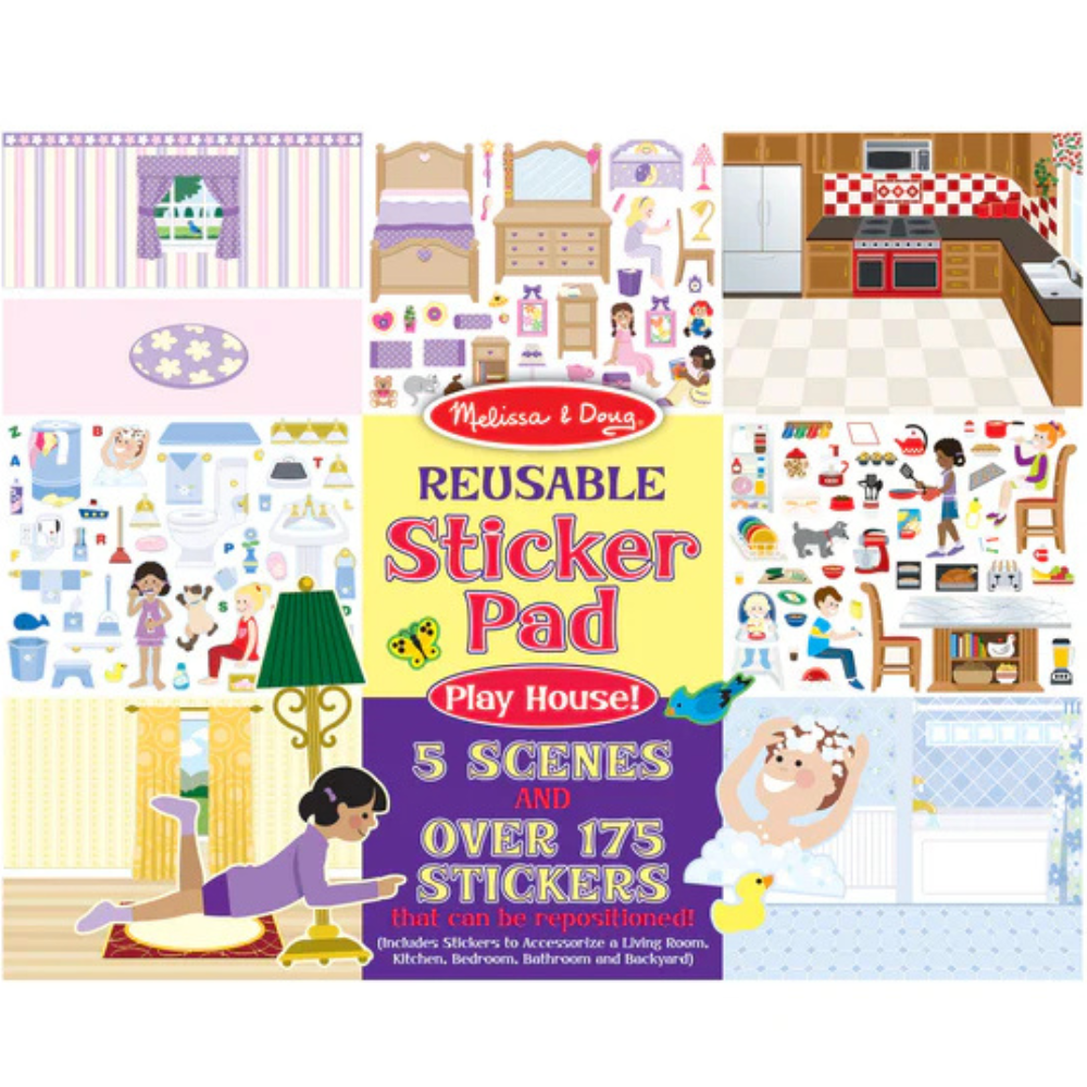 Melissa & Doug Reusable Sticker Pad