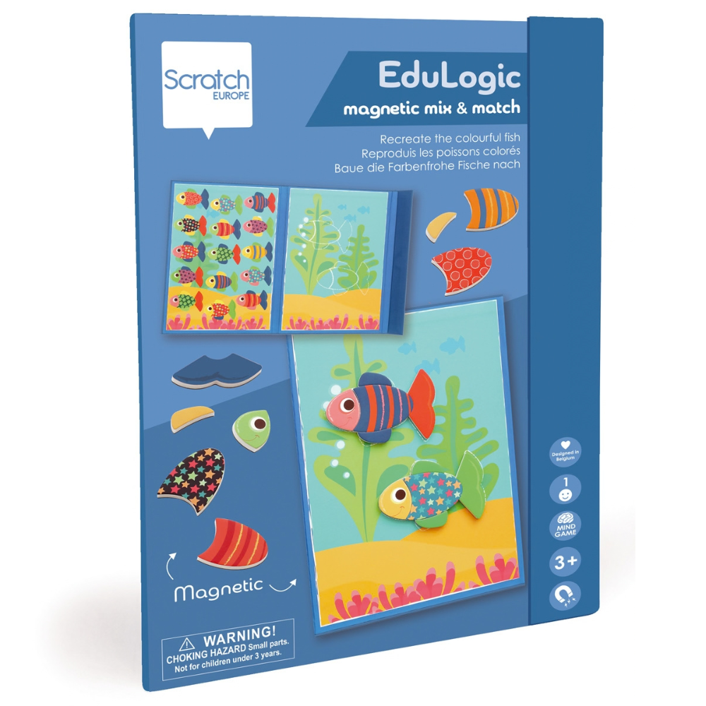 Scratch Europe Magnetic Mix & Match Fish