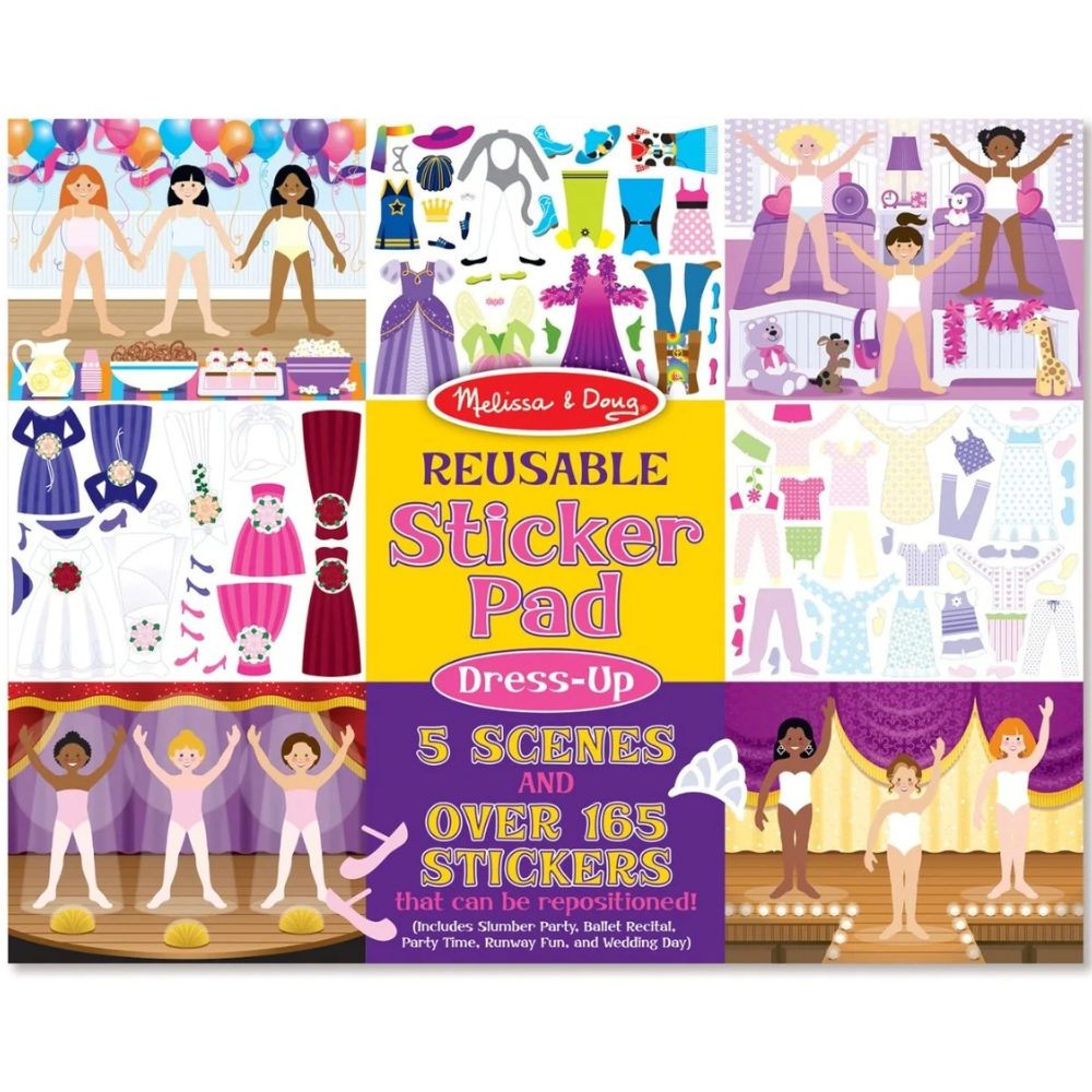 Melissa & Doug Reusable Sticker Pad