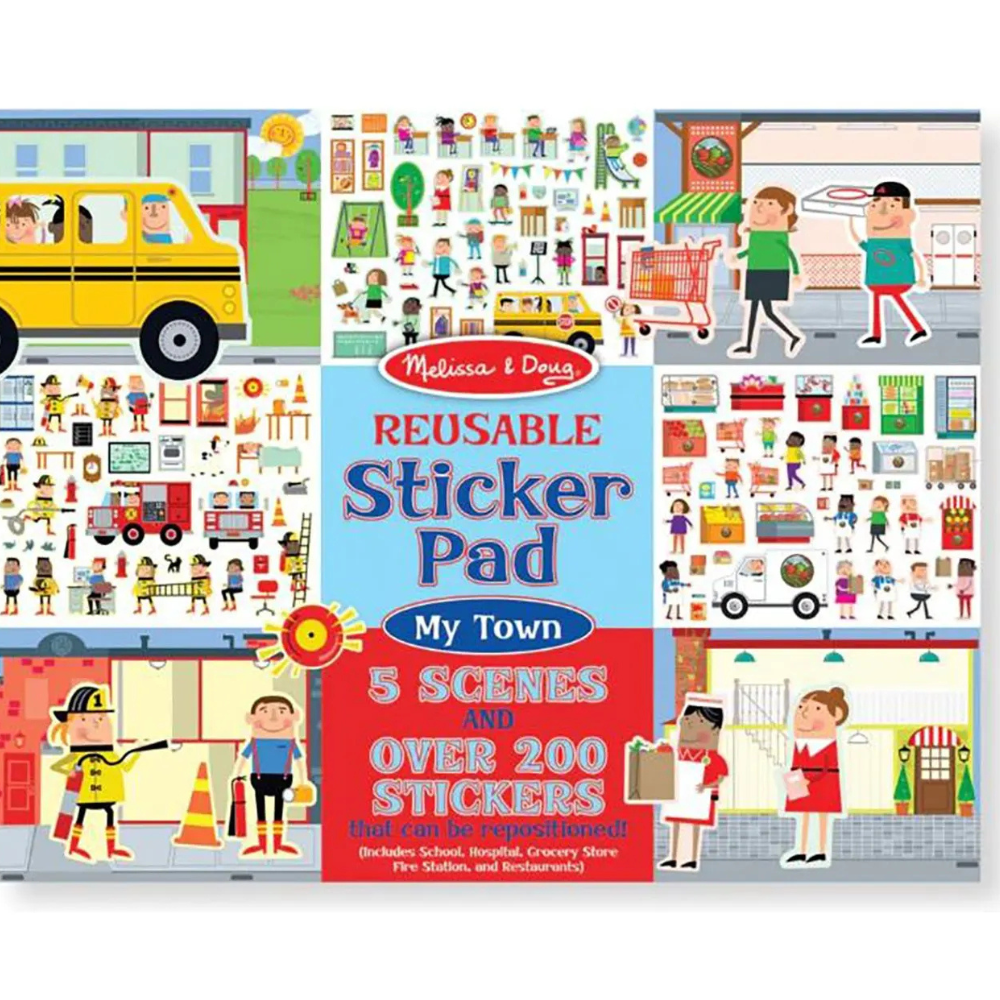 Melissa & Doug Reusable Sticker Pad